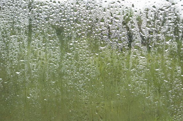 Water Stains On Glass