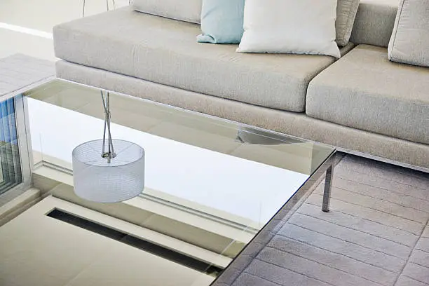 glass on table tops