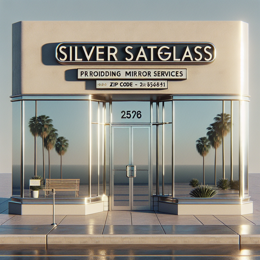 Photo-realistic glass installation with reflective surfaces and precise silicone seams for commercial and residential spaces in Las Vegas.