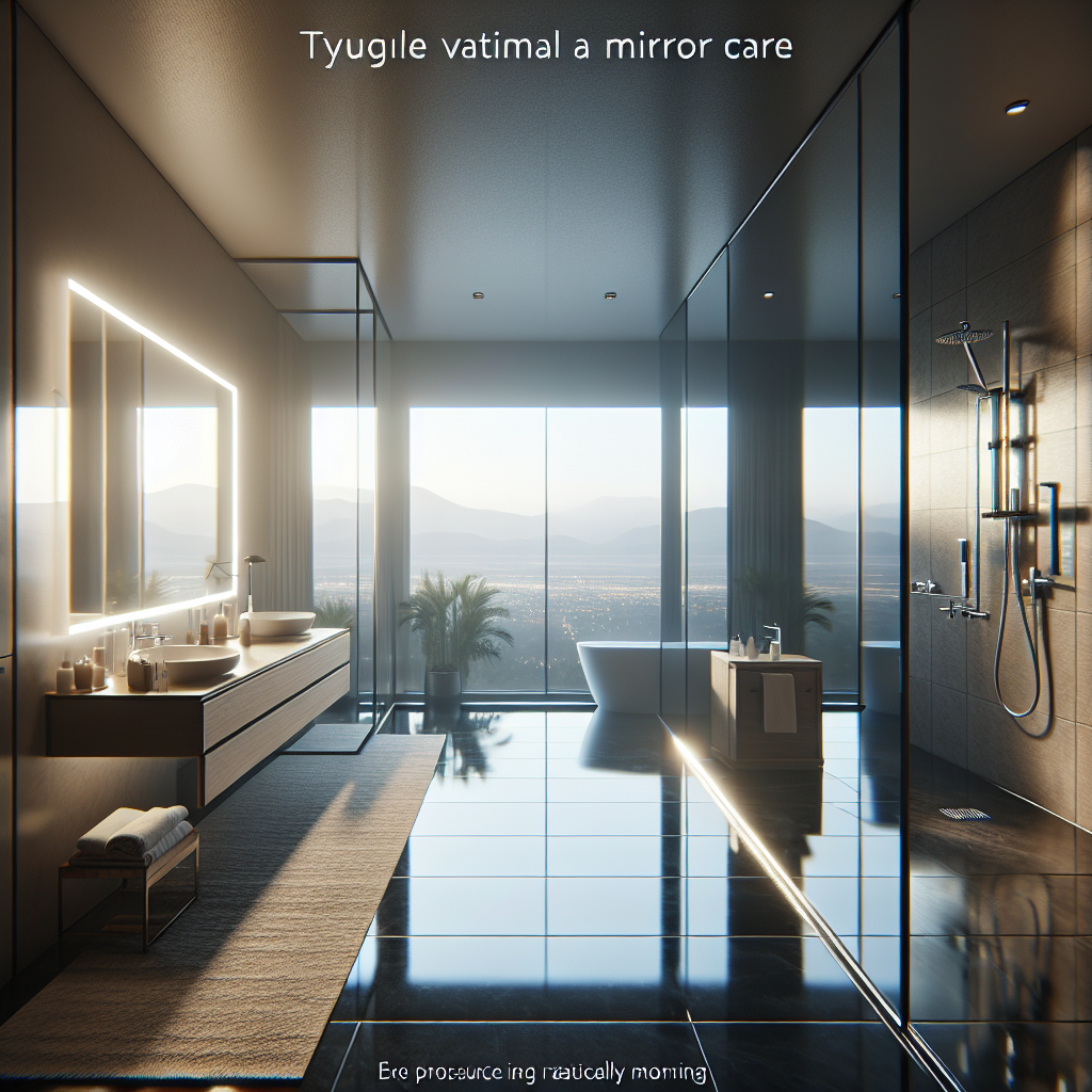 Photo-realistic temper glass shower stall with silicone-seamed and aluminum frame, reflecting natural light in a modern bathroom.
