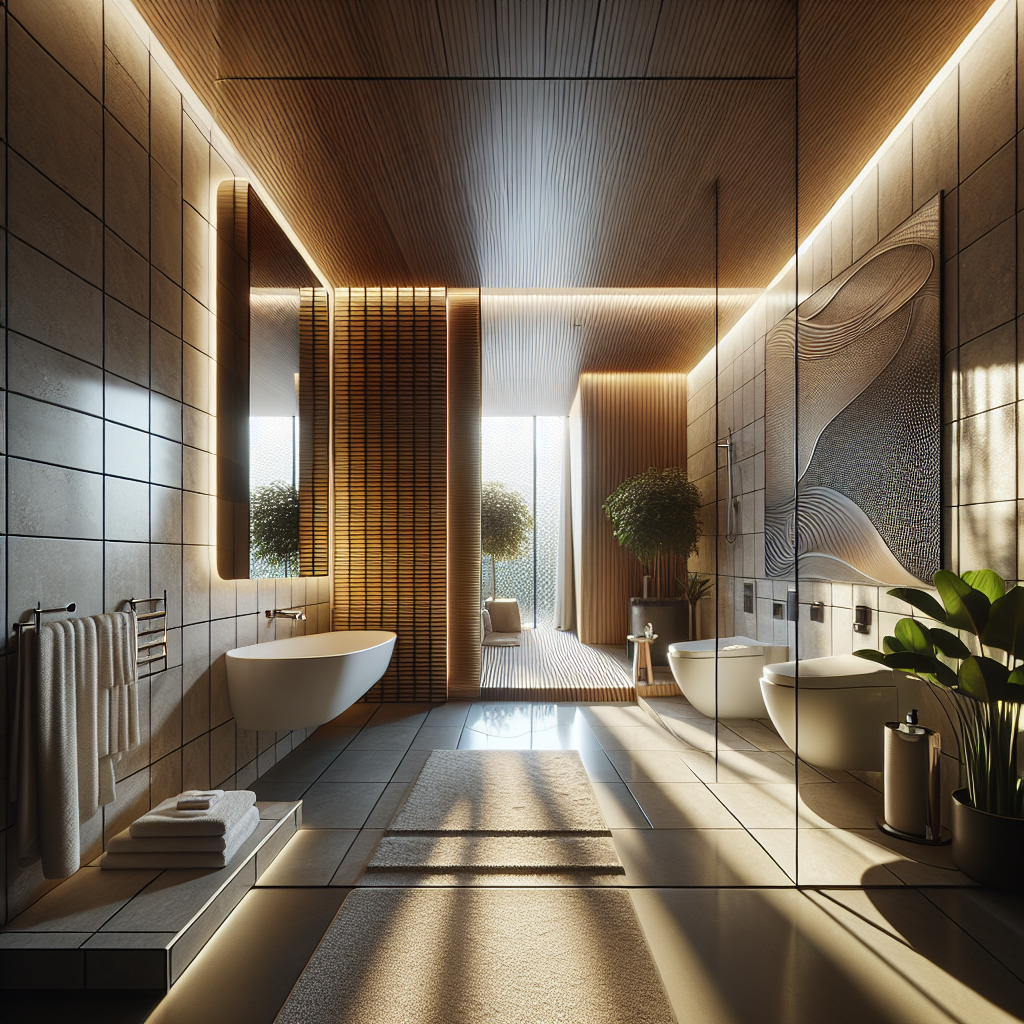Elegant, realistic, tempered glass shower system with minimalist aluminum frame. Enhance your bathroom with modern sophistication.