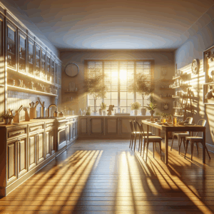 Realistic glass display in contemporary storefront.