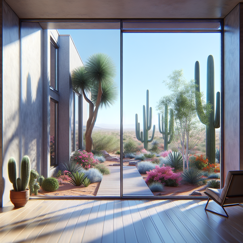 Stunning, realistic glass art installation with reflective surfaces and sleek aluminum framing.