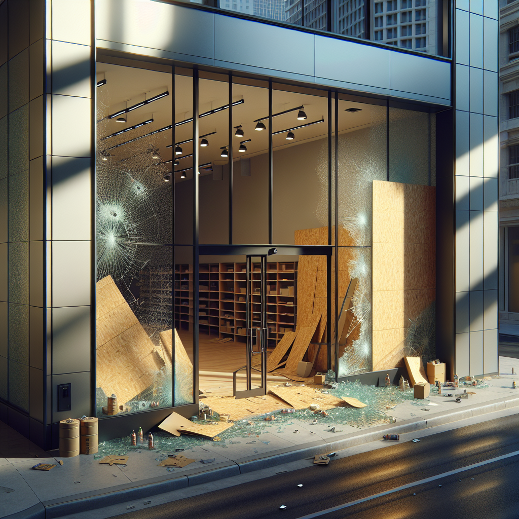 Photo-realistic glass installation at Silver State Glass & Mirror with silicone seams and aluminum frame, reflecting light in a storefront setting.