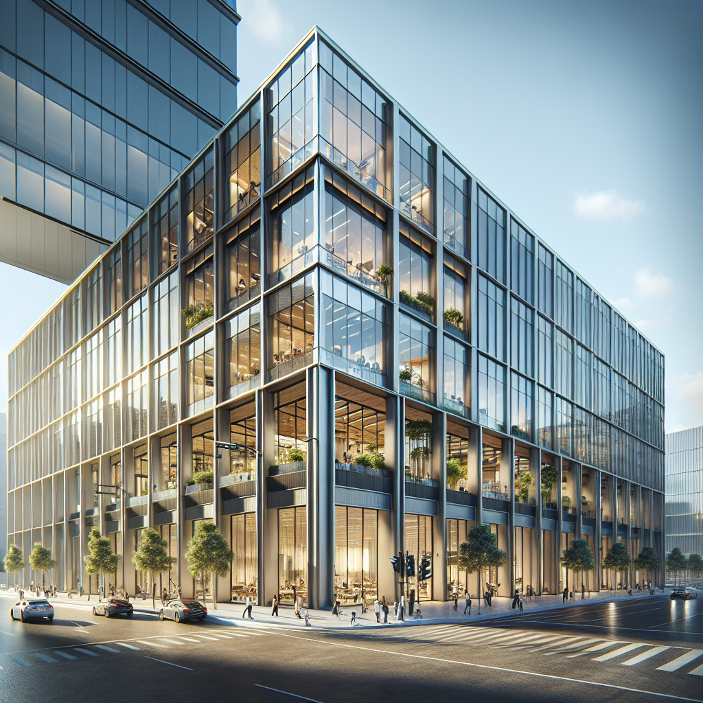 Elegant, energy-efficient glass solutions for office buildings in 89135 Summerlin, Las Vegas.