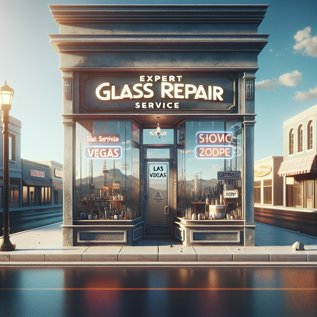 Photo-realistic glass storefront installation with aluminum frame and silicone seams.