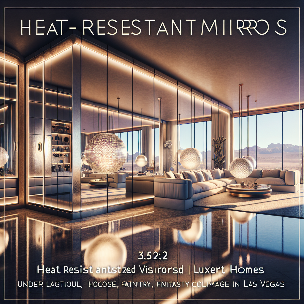 Realistic, heat-resistant oversized mirrors for luxury homes in Las Vegas.
