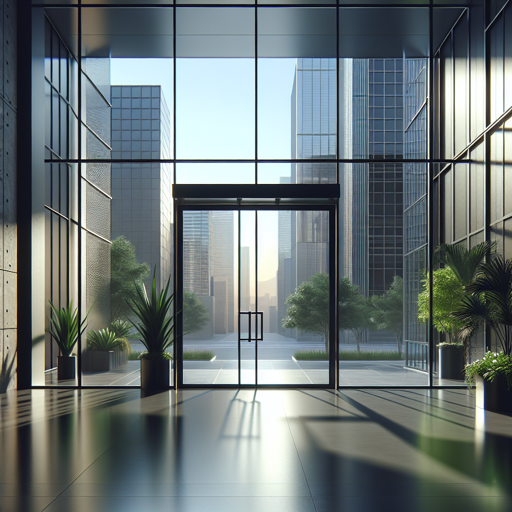 =Commercial glass door repair service near 89104.
