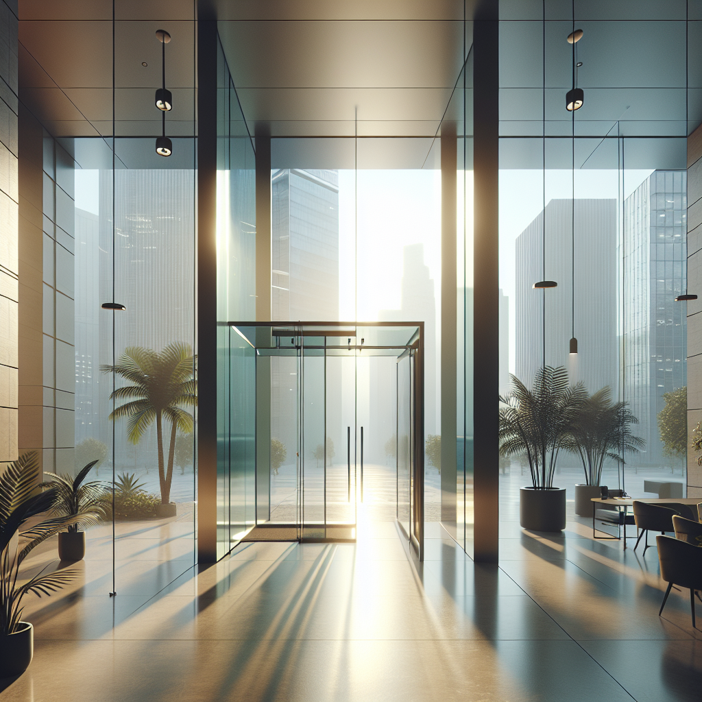 =Glass door replacement; City 89106, LV- commercial fix.