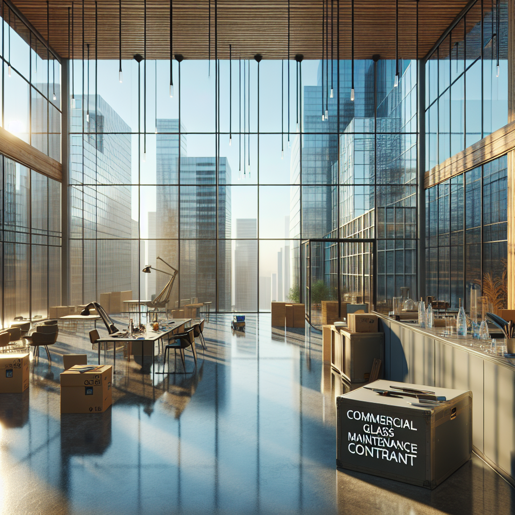 =Commercial glass maintenance contract for glass installations.
