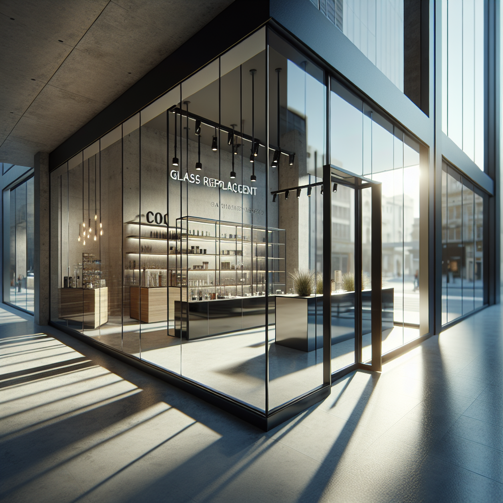 =Storefront glass replacement services for Las Vegas businesses.