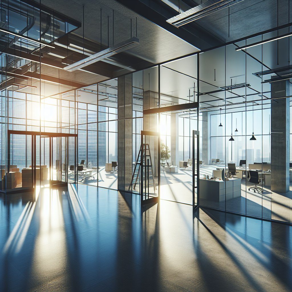 =Tenant improvement glass services for office build-outs in 89183. Glass partitions, custom mirrors, storefront glass, thermal glass, emergency repairs.