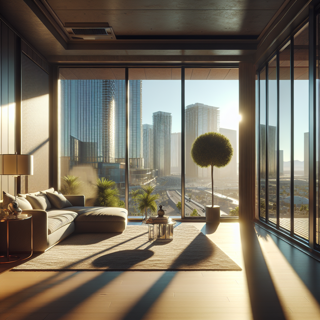 Photo-realistic glass installations with reflections for your Las Vegas property