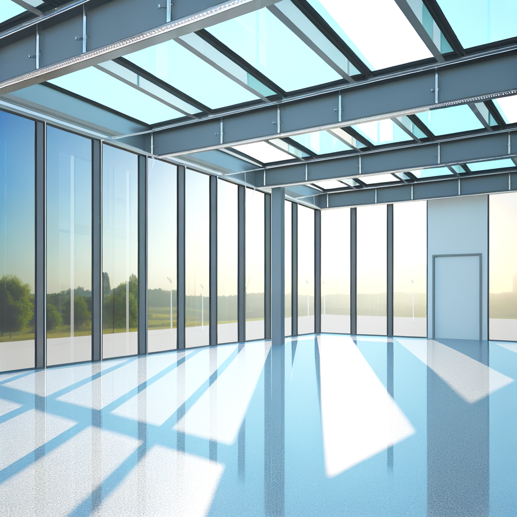 =Safety film installation on glass window.