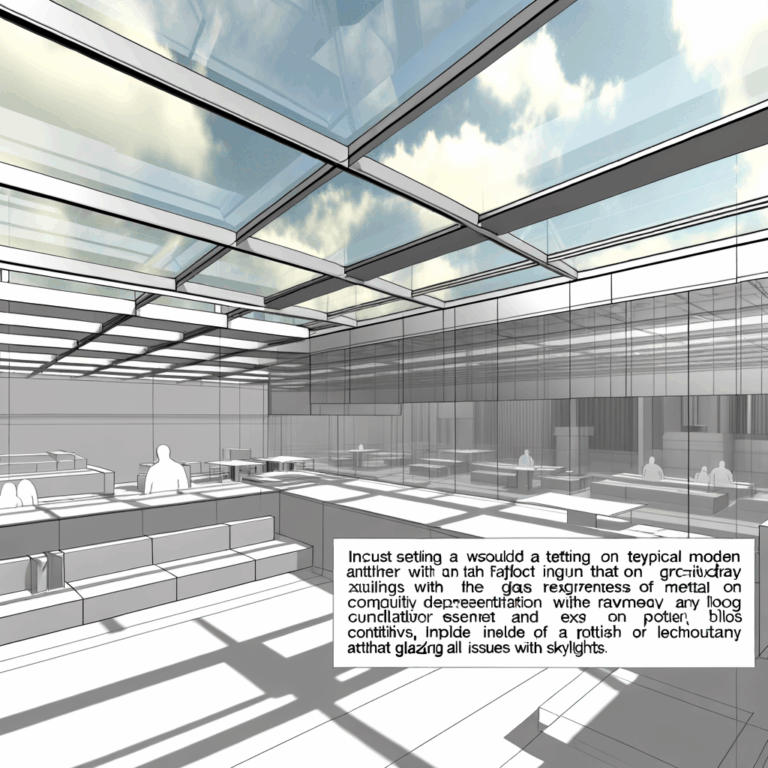 =Glass atrium skylight installation scene