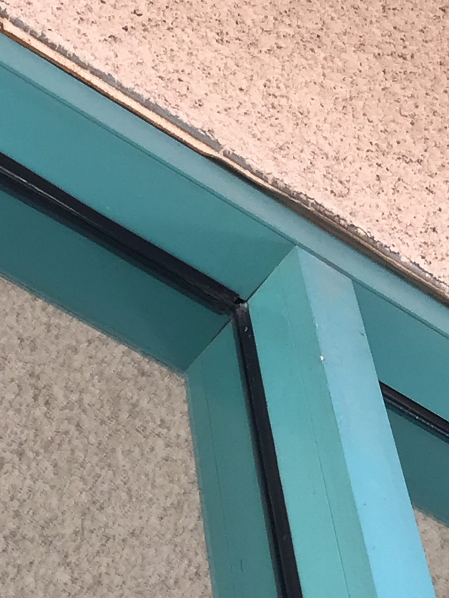Glass Project Gallery Las Vegas 10 A storefront window corner, close up