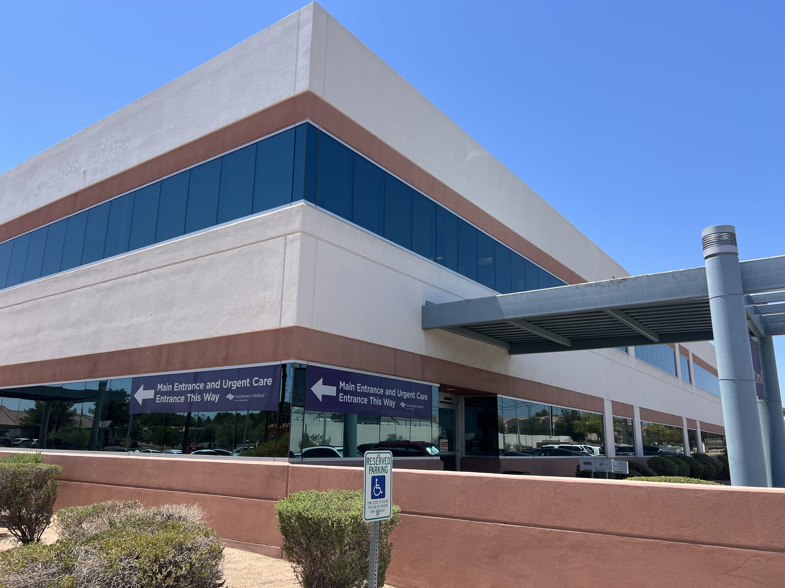 Glass Project Gallery Las Vegas 12 Reflective tinting on a medical building