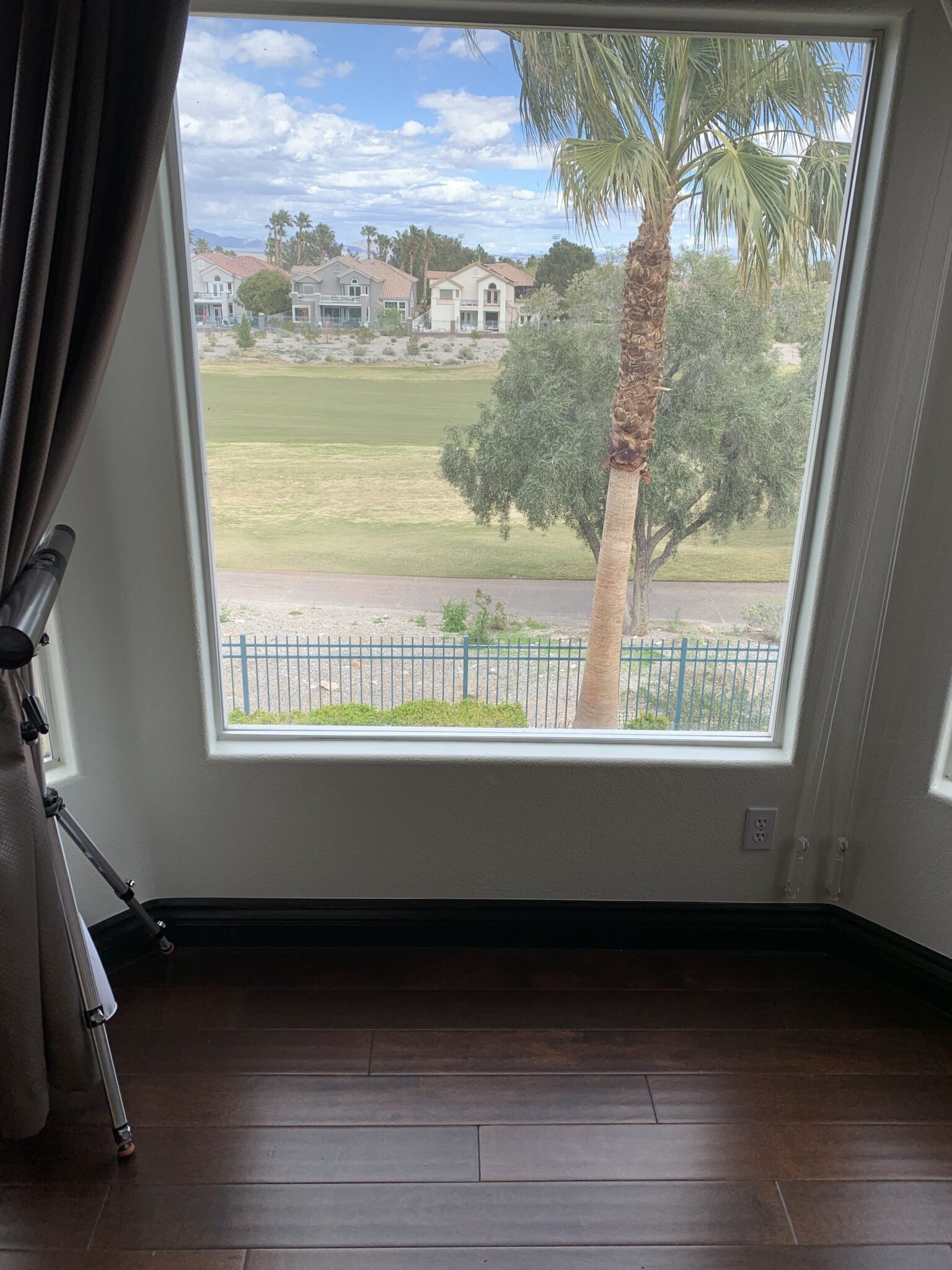 Picture window view residential Las Vegas