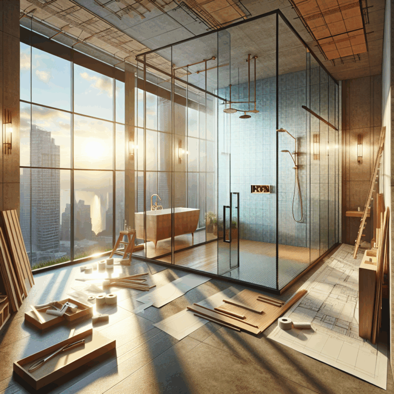 Full Custom Glass Shower Fabrication Las Vegas